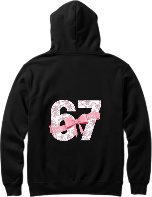 designs 67 Oversize Hoodie Black Back 31