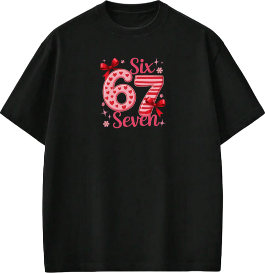 67 designs One Size t- shirt Black 31