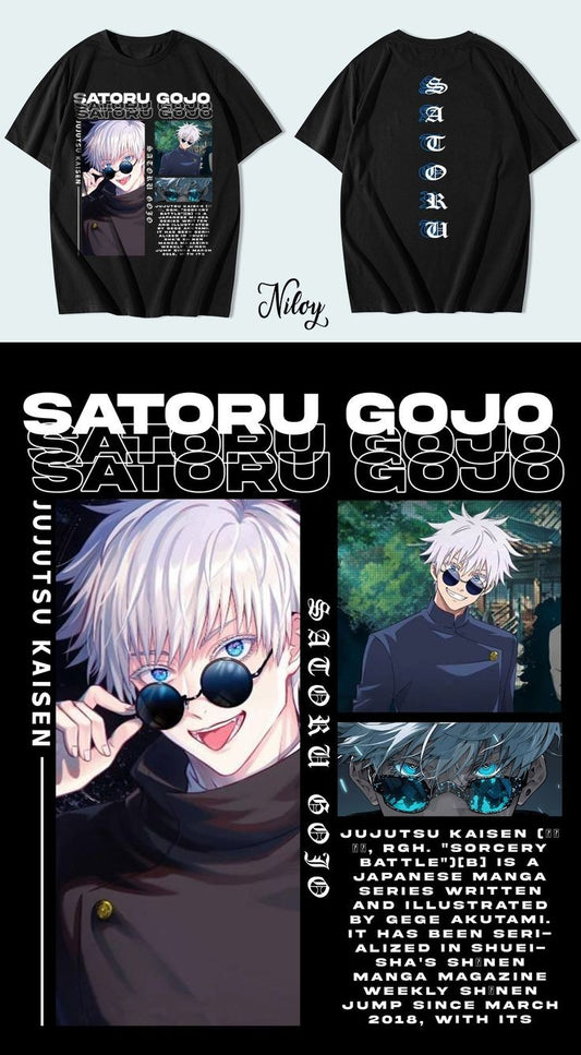 Jujutsu Kaisen t- shirt Over Size Black 2