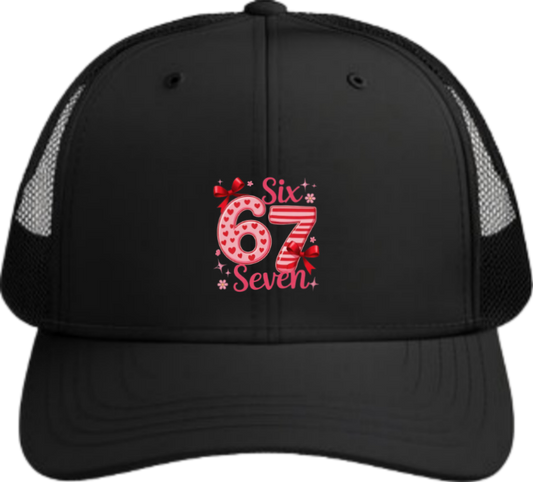 67 designs Baseball cap Black 32