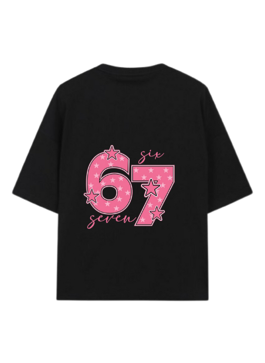 67 designs One Size t- shirt Black Back 31