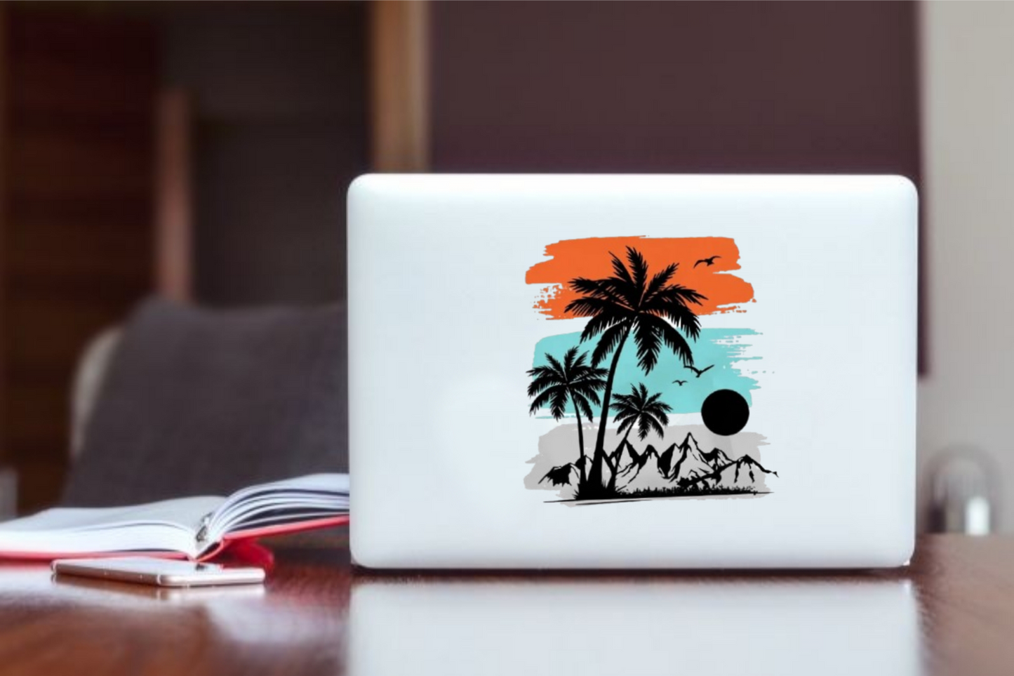 Summer Vibes Laptop Sticker 32