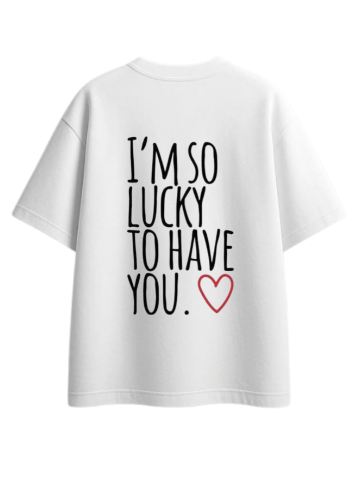 VaIentine coupIe t- shirt White Back 32