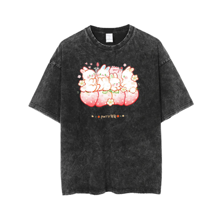 bunny One Size t- shirt Washed 32