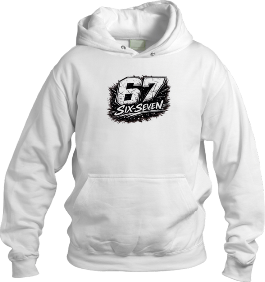 designs 67 Oversize Hoodie White 32