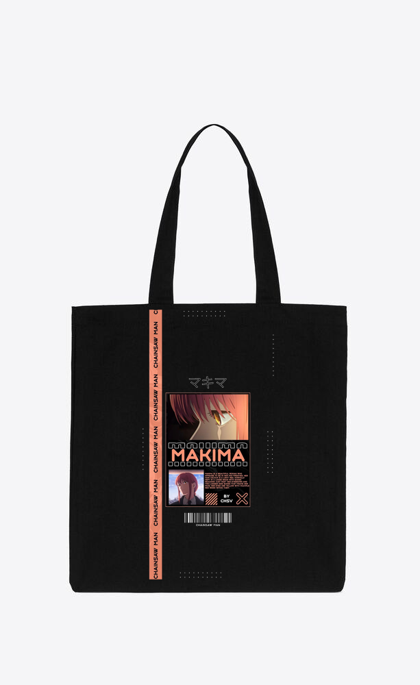 Chainsaw Man tote bag Black 32