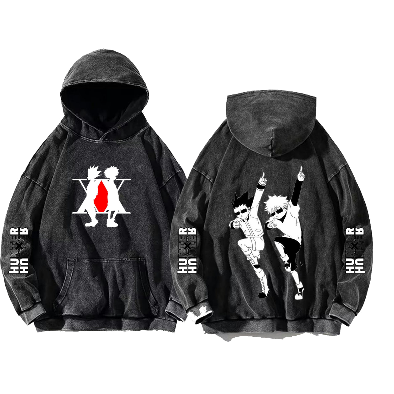 Hunter × Hunter One Size hoodie Washed Back 32