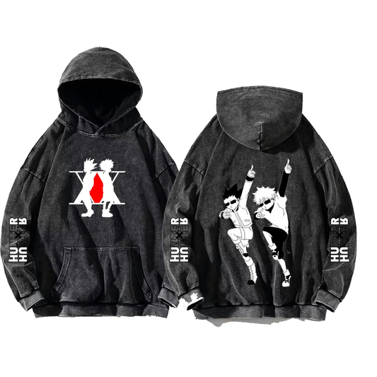 Hunter × Hunter One Size hoodie Washed Back 32