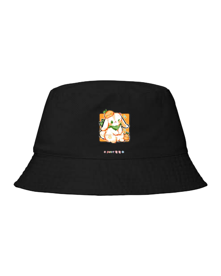bunny Bucket hat Fishman hat cap Black 32