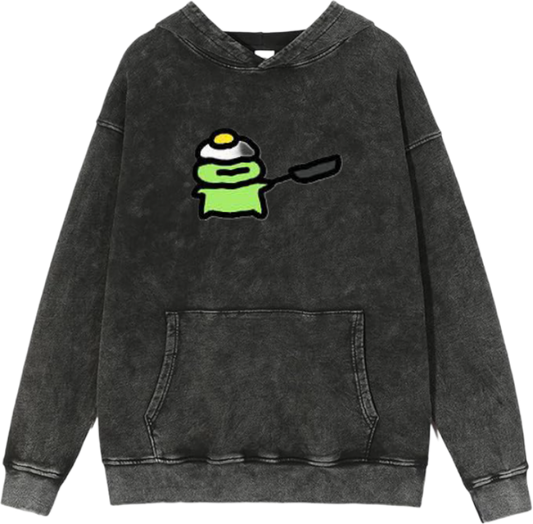 Frog Oversize Hoodie Washed 32