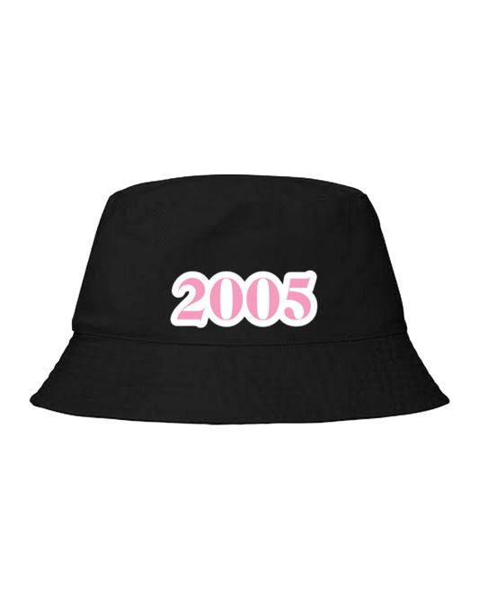 age Bucket hat Fishman hat cap Black 2005