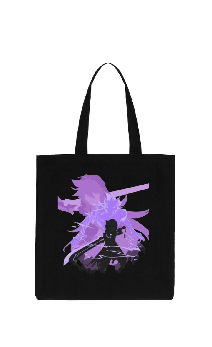 Genshin Impact Razor tote bag Black 32