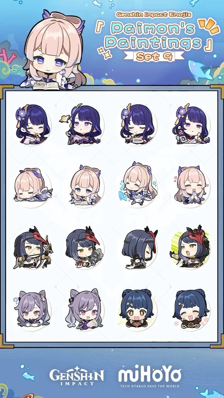 Genshin Impact Sticker 32