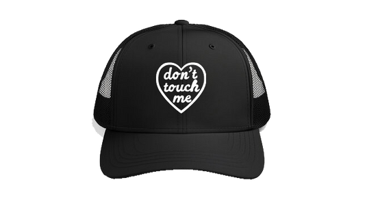 Baseball cap Black don't touch me 80