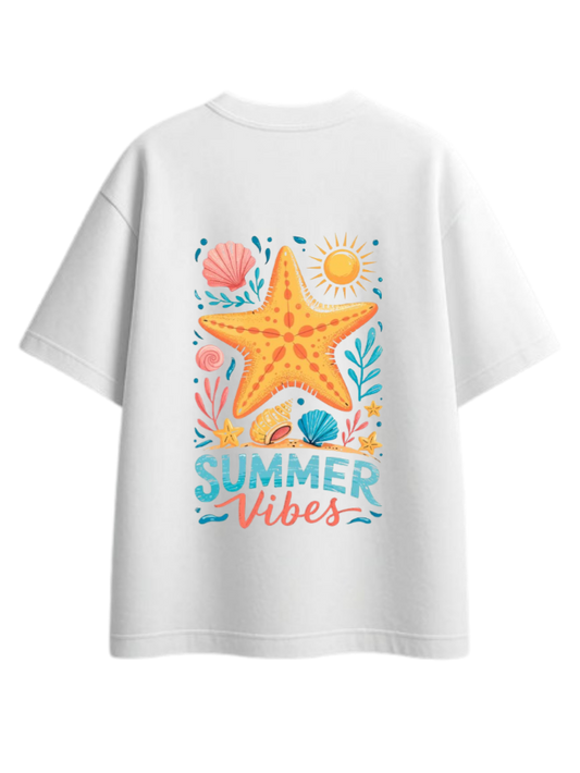 Summer Vibes t- shirt White Back 33