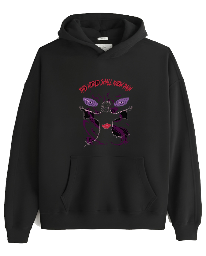 Naruto Shippuden One Size hoodie Black 32