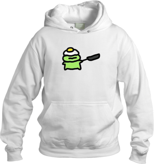 Frog Oversize Hoodie White 32