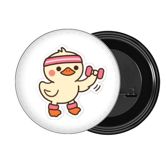 badge pin for bag workout gym pilates 31
