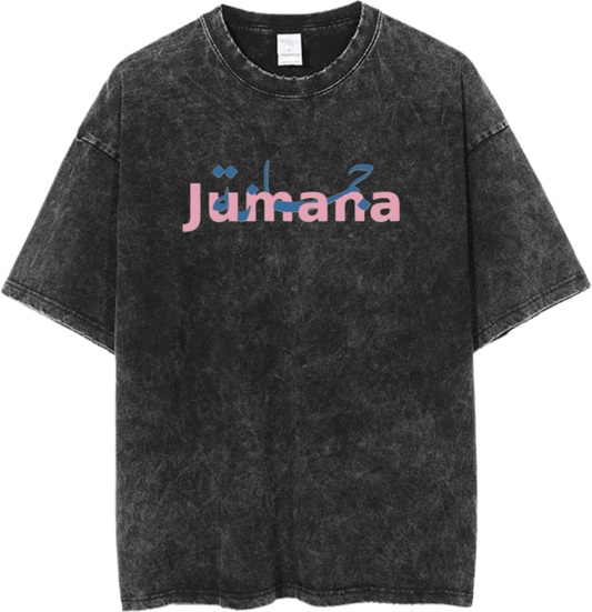 names t- shirt One Size Washed Jumana 32