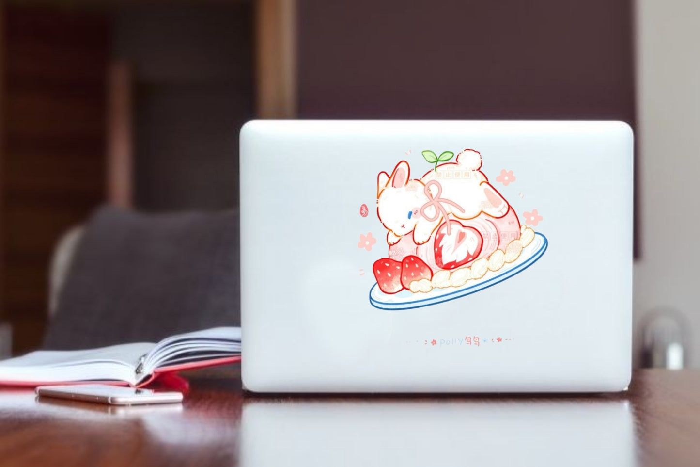 bunny Laptop Sticker 32