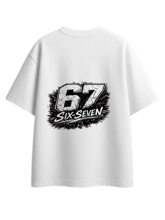 67 designs One Size t- shirt White Back 32