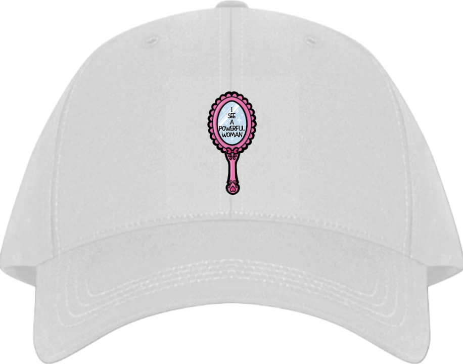 Baseball cap White I SEE A POWERFUL WOMAN 31