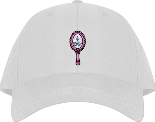 Baseball cap White I SEE A POWERFUL WOMAN 31