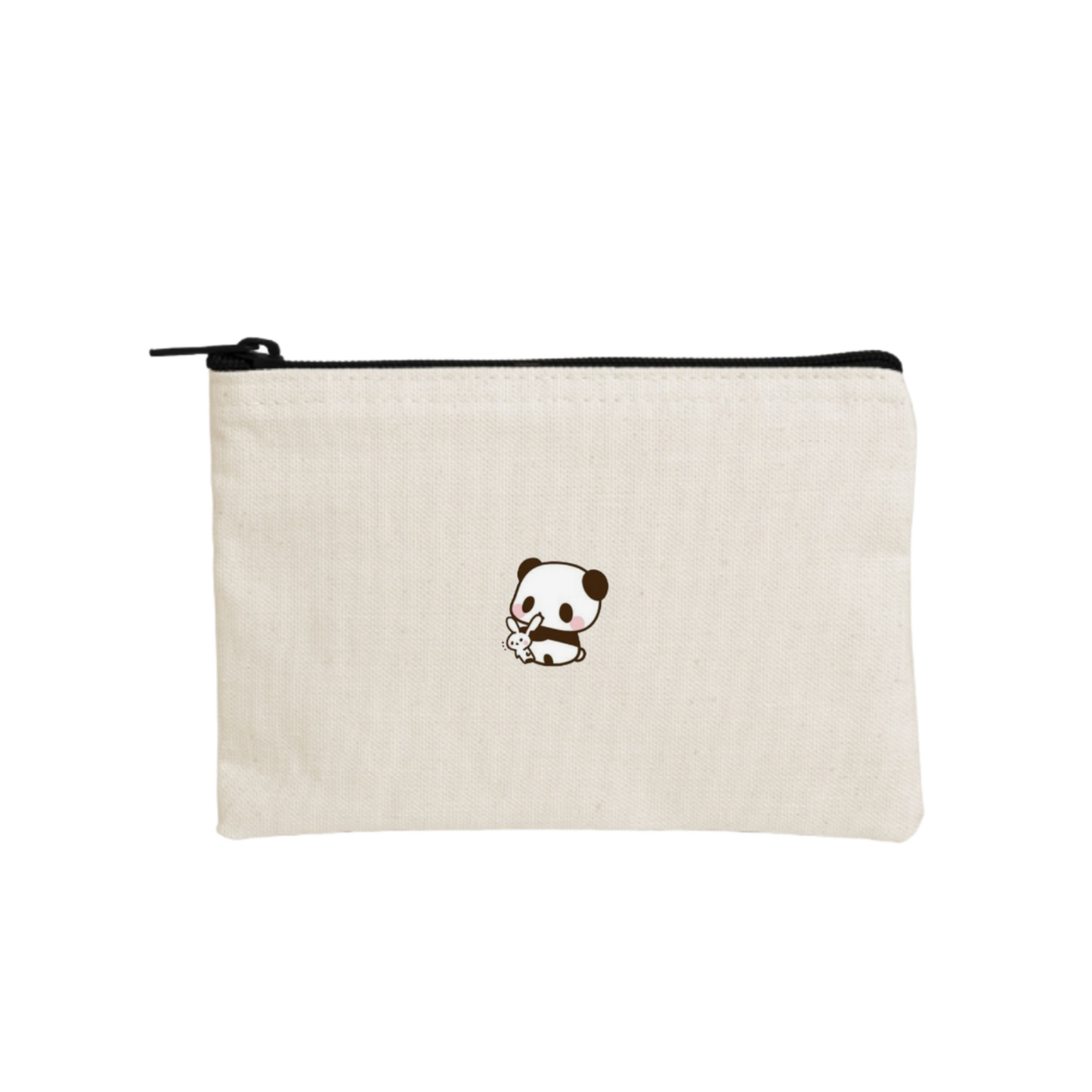 PANDA wallet pencil case Beige 32