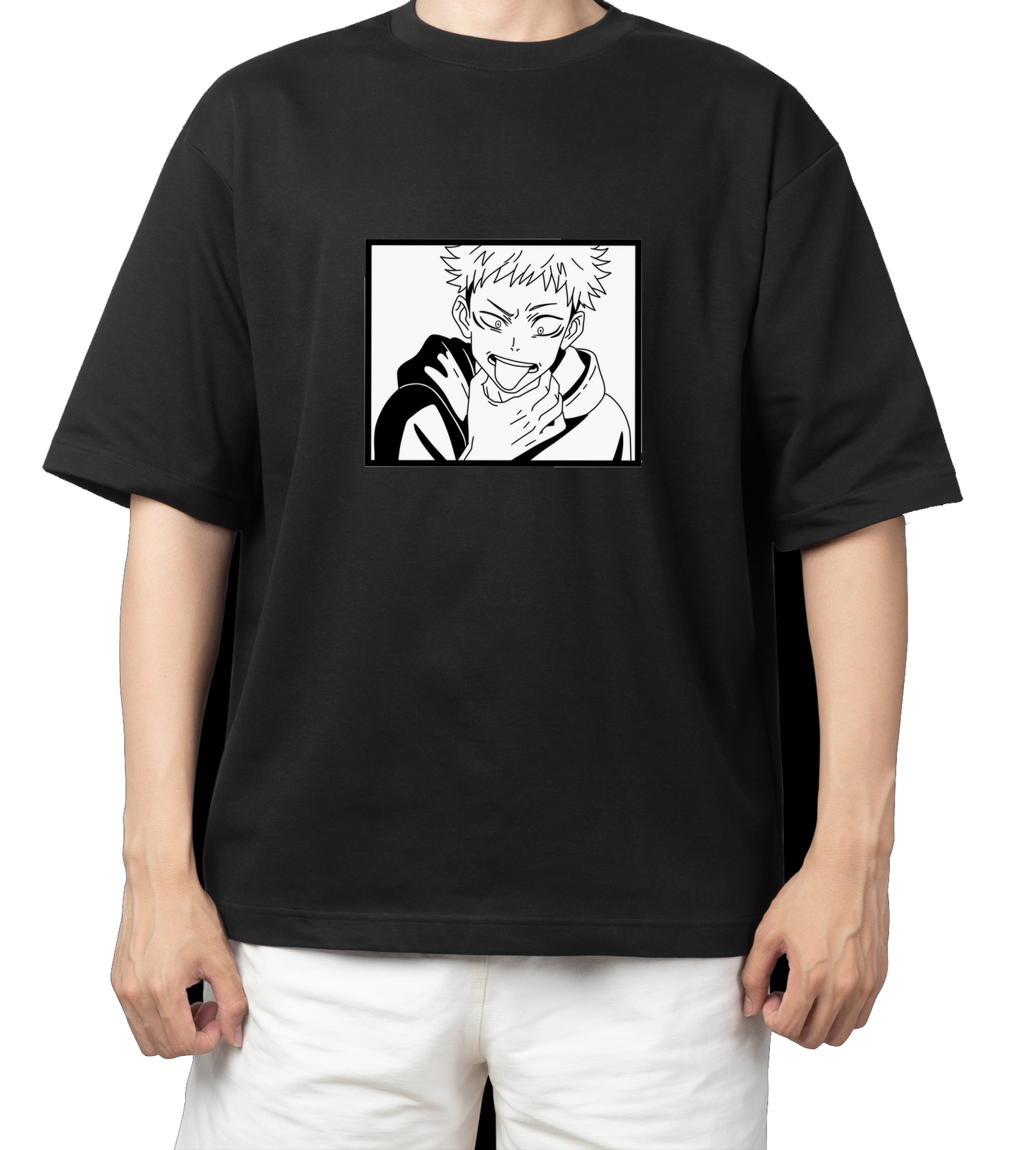 tjujutsu kaisen GOJO Oversize t- shirt Black 31