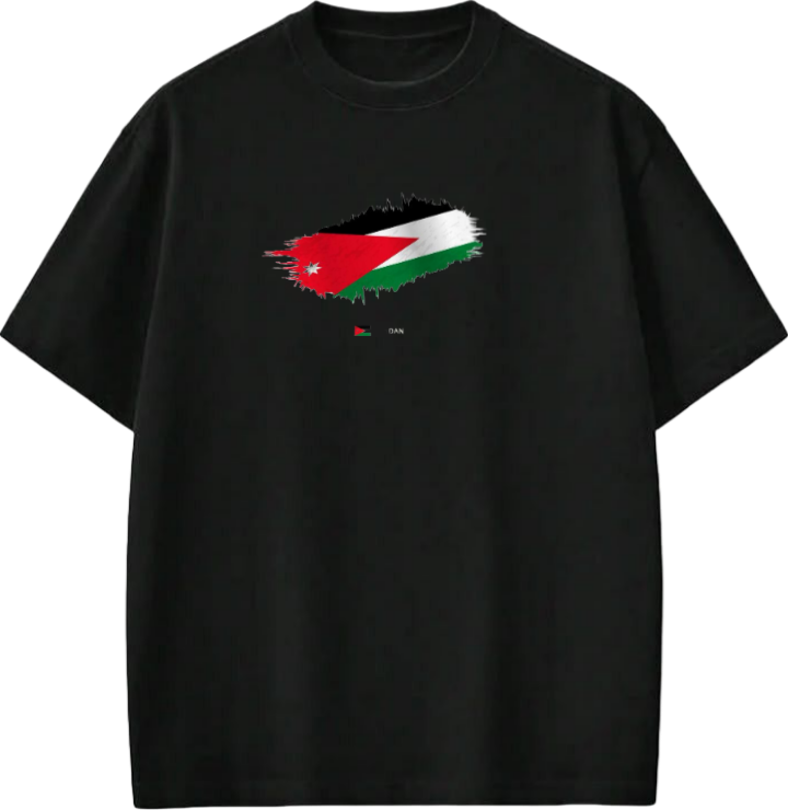 Jordan t- shirt Oversize Black 32