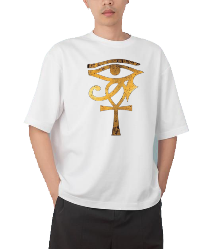 Egypt t- shirt Over Size White 33