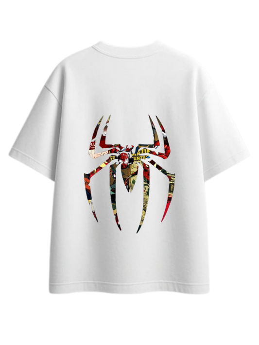 Spiderman t- shirt One Size White Back 33
