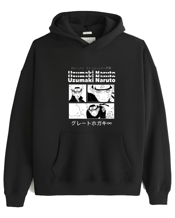 Naruto Shippuden One Size hoodie Black 33
