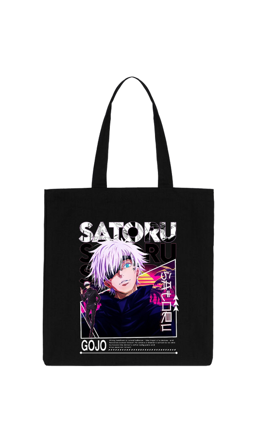 jujutsu kaisen GOJO  tote bag Black 33