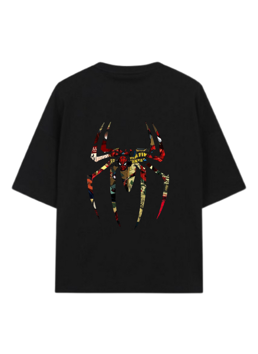 Spiderman t- shirt One Size Black Back 33