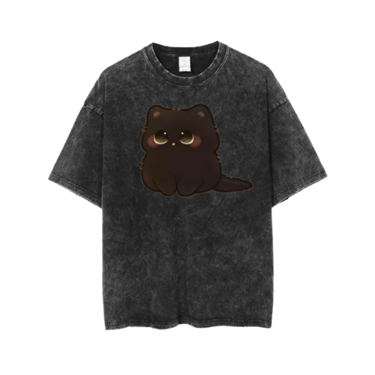 cat One Size t- shirt  Washed 33