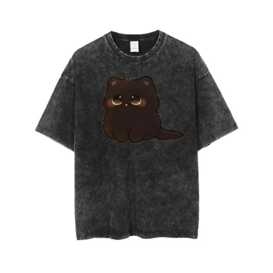 cat One Size t- shirt  Washed 33