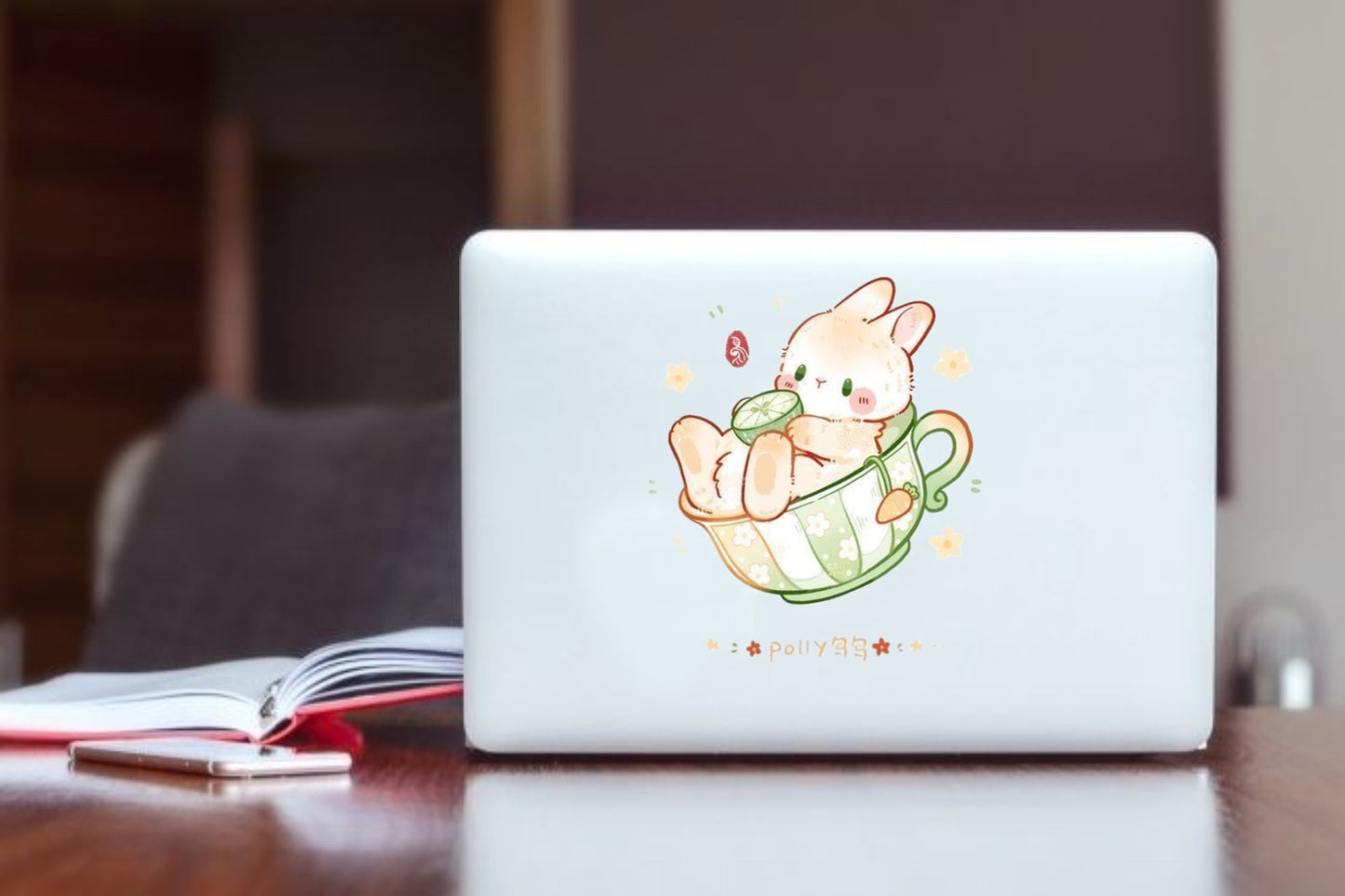 bunny Laptop Sticker 33