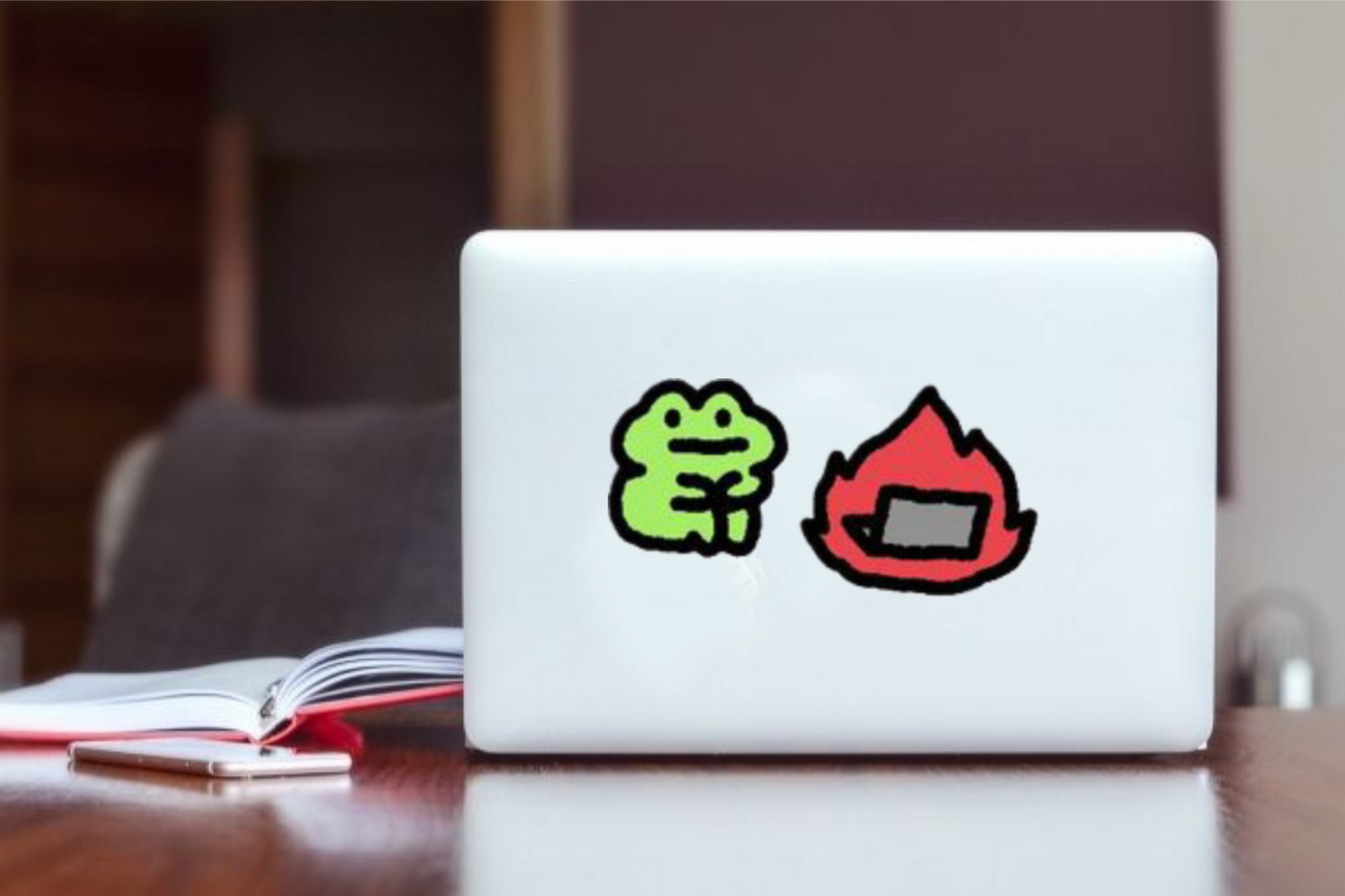 Frog Laptop Sticker 33