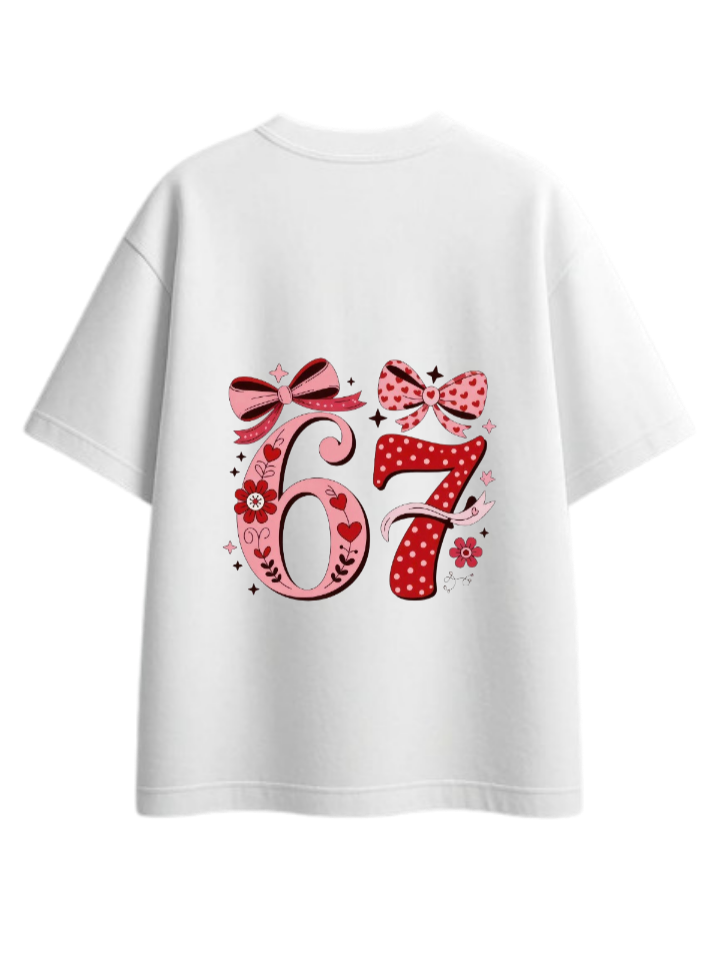 67 designs One Size t- shirt White Back 33