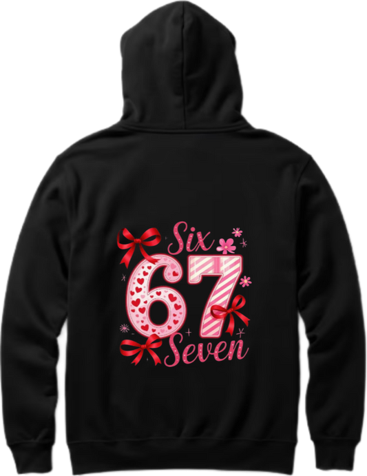designs 67 Oversize Hoodie Black Back 33