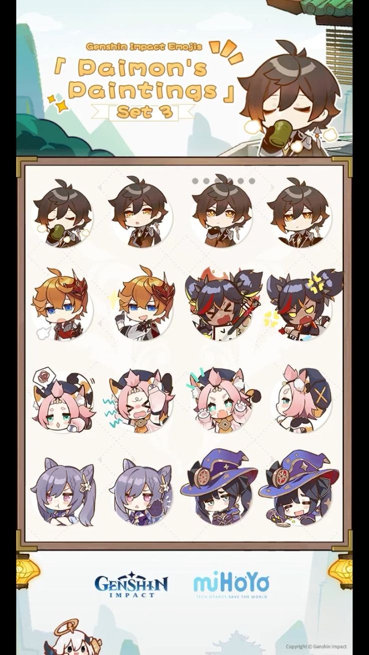 Genshin Impact Sticker 33