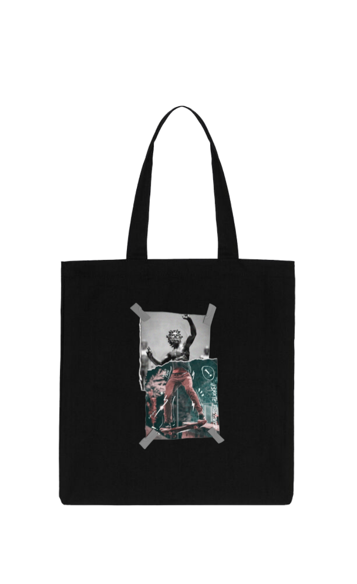 Skate Forever Tote bag Black 219