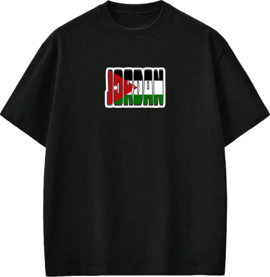 Jordan t- shirt Oversize Black 33