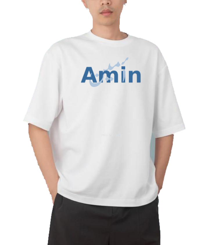 names t- shirt One Size White Amin 33