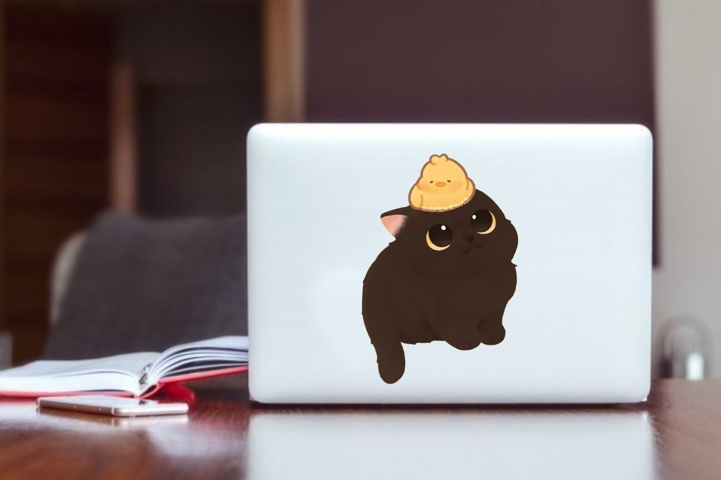cat Laptop Sticker 33