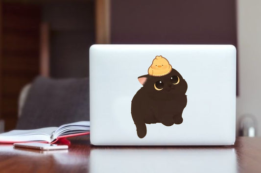 cat Laptop Sticker 33