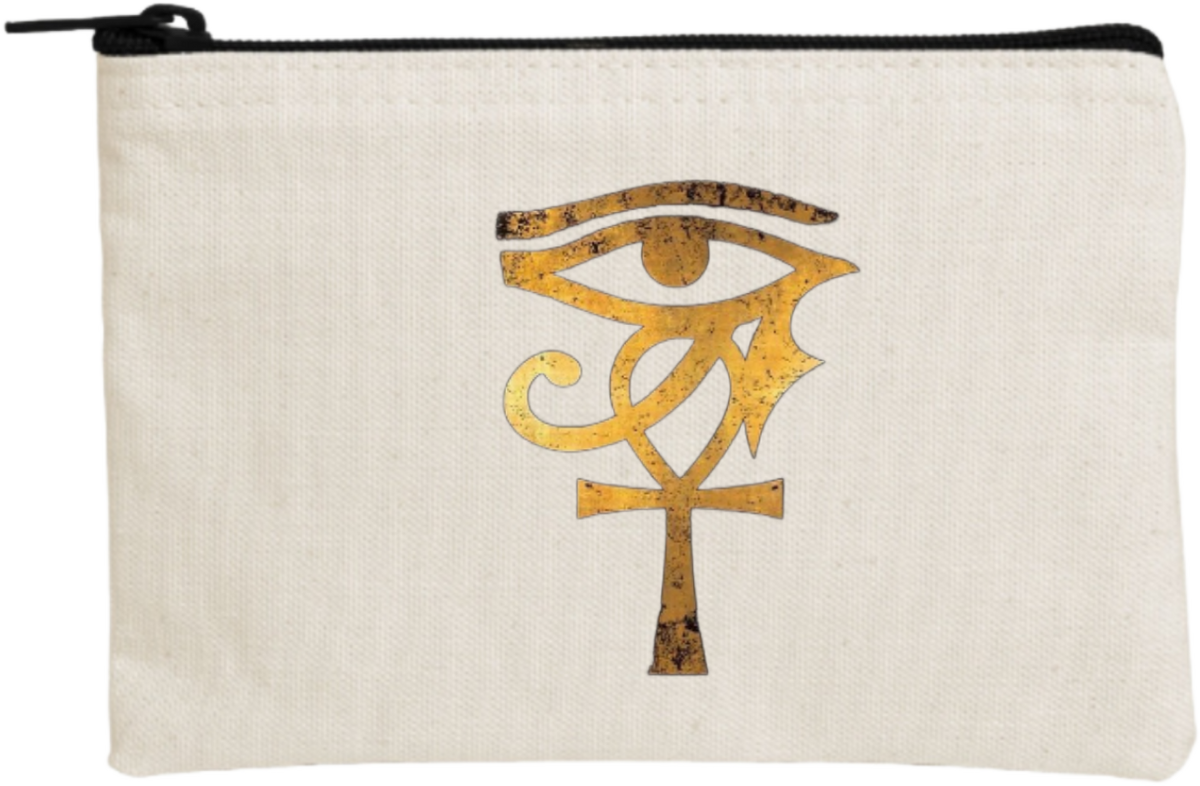 Egypt wallet pencil case Beige 33
