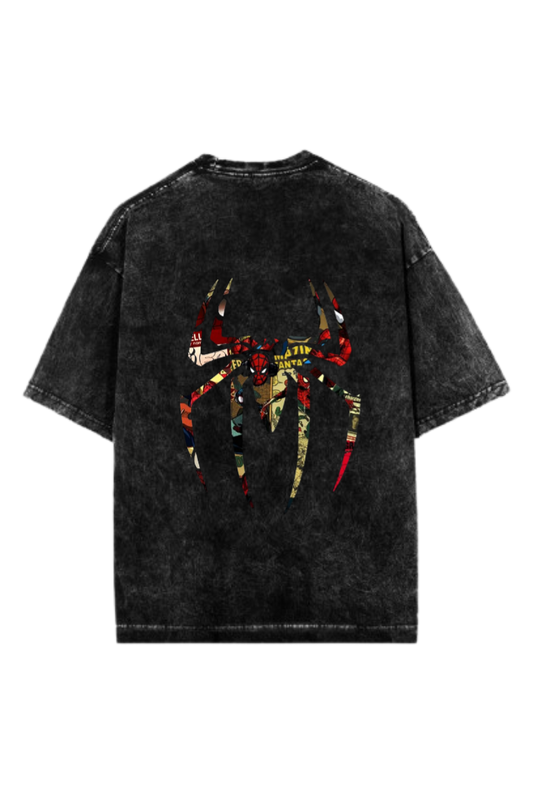 Spiderman t- shirt One Size Washed Back 33