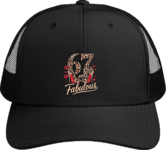 67 designs Baseball cap Black 33